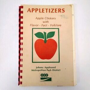 Vintage Cookbook‎ Spiral Bound Johnny Appleseed Apple Recipes Lima Ohio